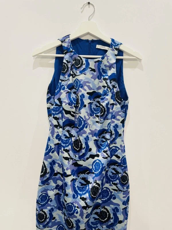 Rochie de seară VERSACE COLLECTION S | Albastru, Mini - Image 3