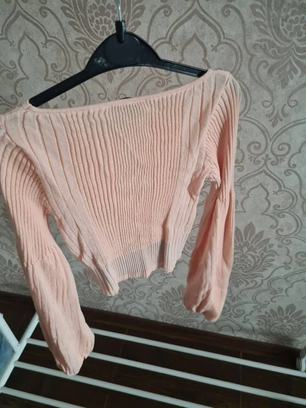Top Zara EU 36 | Portocaliu, Normal, Vâscoză - Image 4
