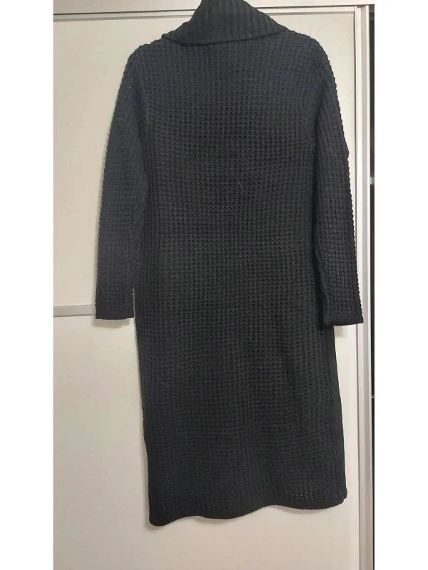 Rochie casual BPC EU 40 | Negru, Midi, Acrilic - Image 8