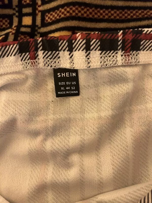 Fustă Shein XL | Alb, Midi, Bumbac - Image 8