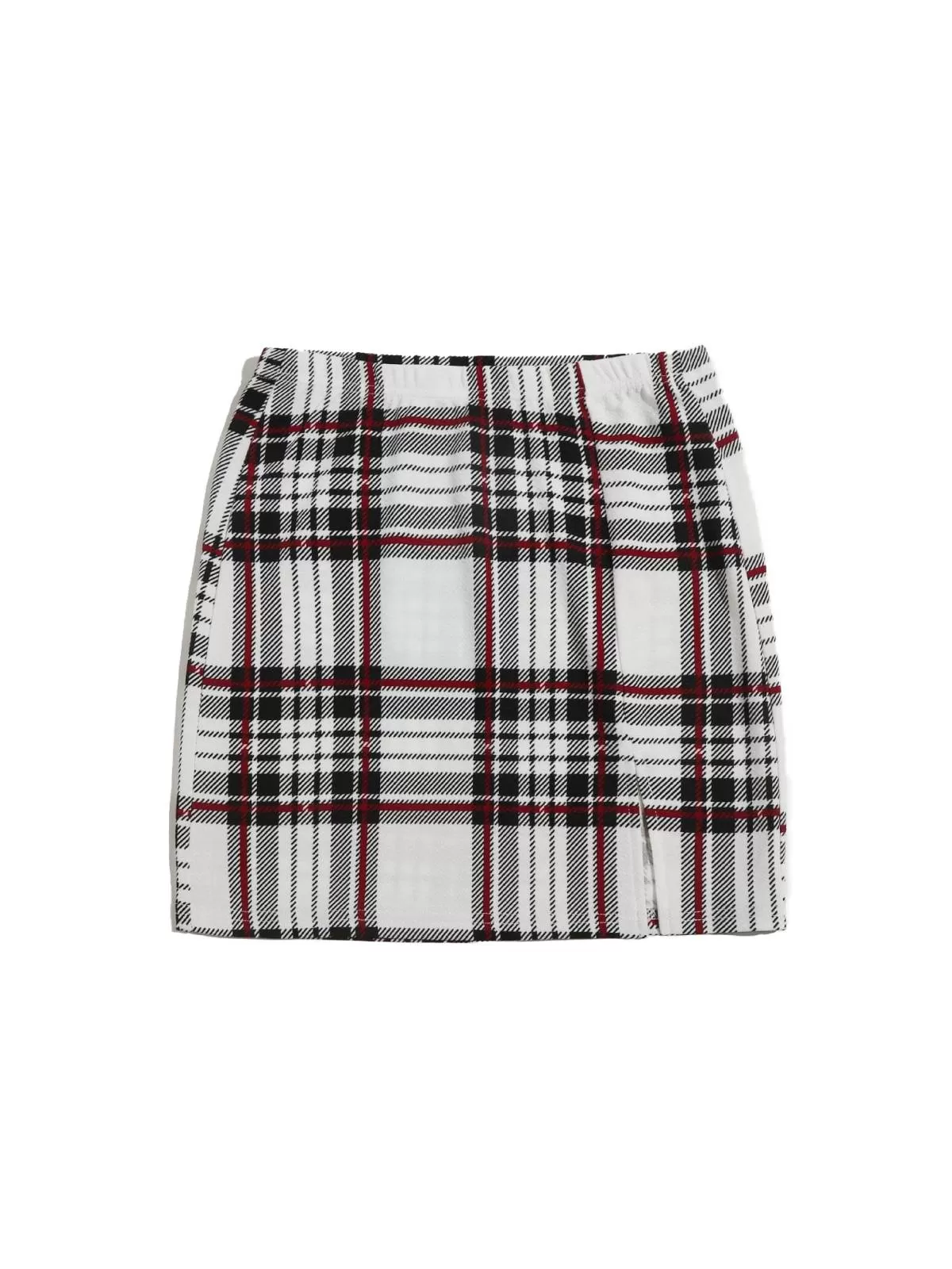 Fustă Shein XL | Alb, Midi, Bumbac