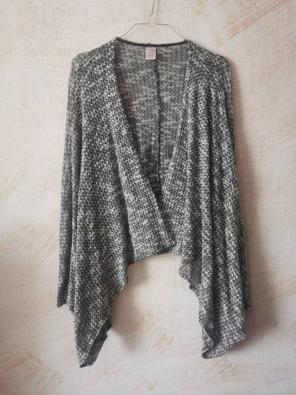 Cardigan S-M | Gri, Bumbac - Image 2
