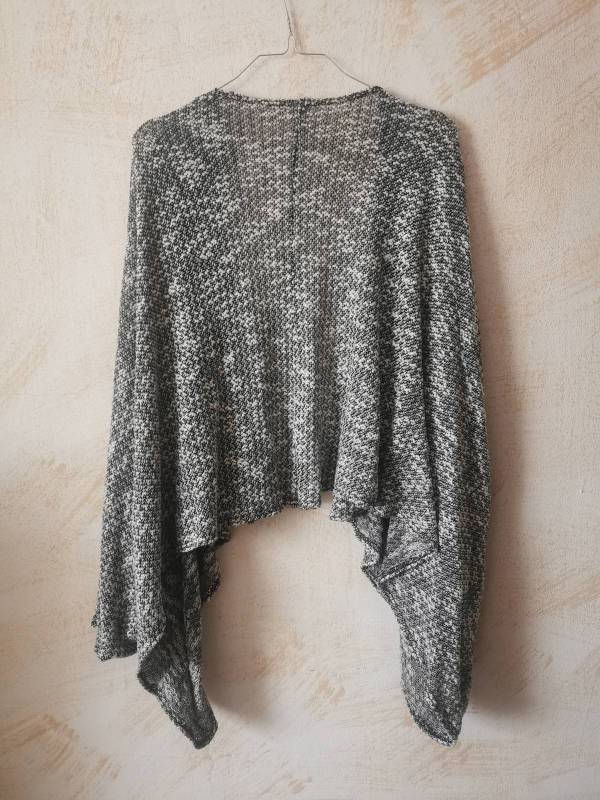 Cardigan S-M | Gri, Bumbac - Image 3