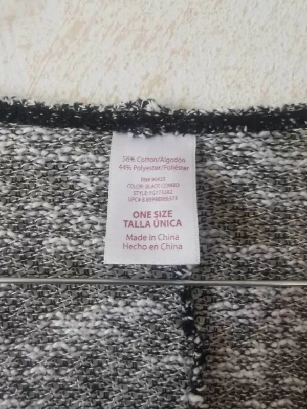 Cardigan S-M | Gri, Bumbac - Image 4