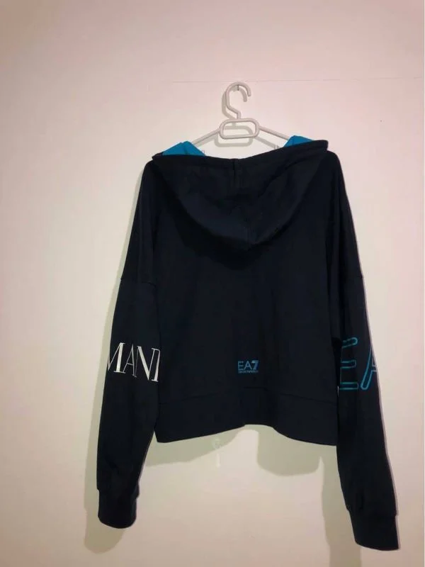 Hanorac Emporio Armani EU 36 | Albastru, Normal, Bumbac - Image 2