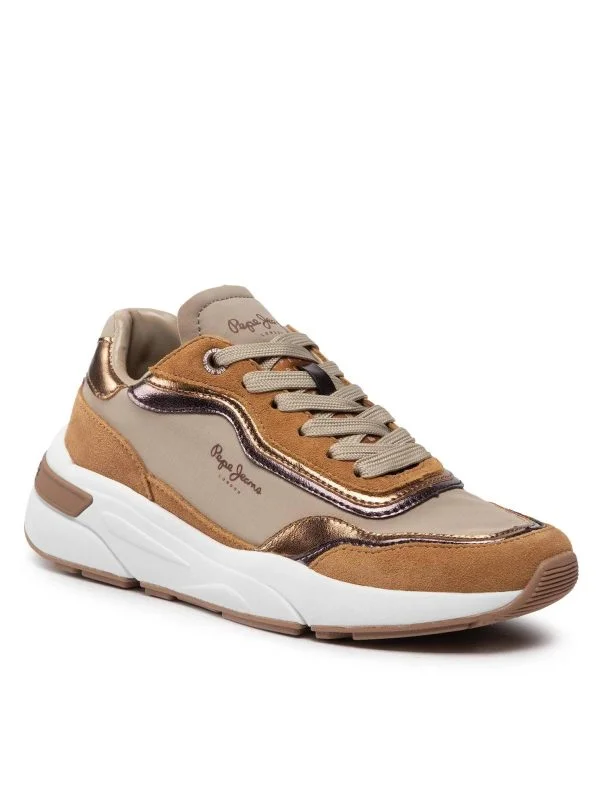 Sneakers Pepe Jeans EU 37 | Maro, Piele ecologică - Image 2