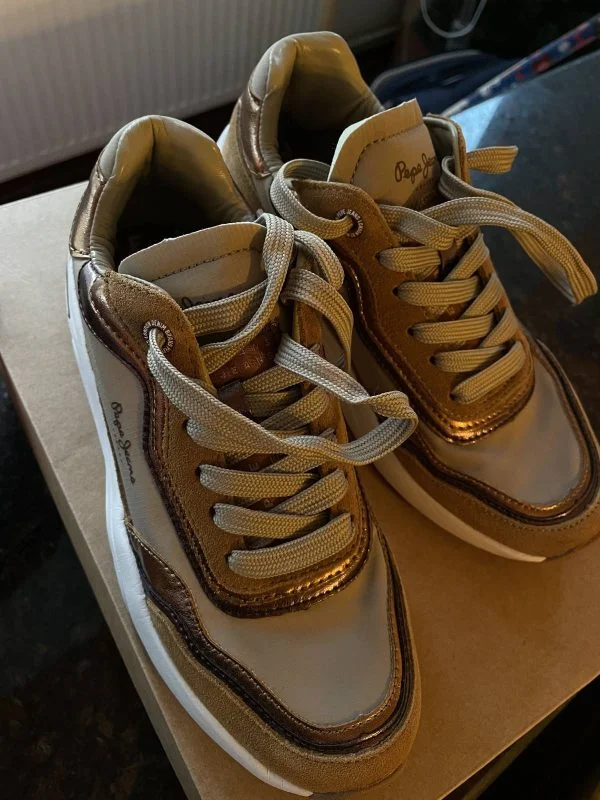 Sneakers Pepe Jeans EU 37 | Maro, Piele ecologică - Image 7