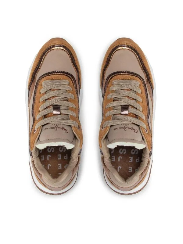 Sneakers Pepe Jeans EU 37 | Maro, Piele ecologică - Image 5