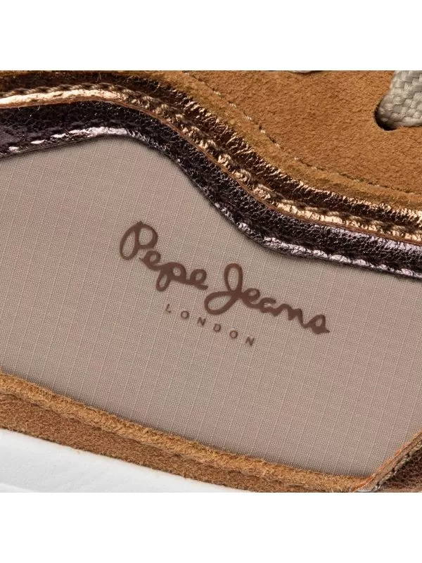 Sneakers Pepe Jeans EU 37 | Maro, Piele ecologică - Image 6