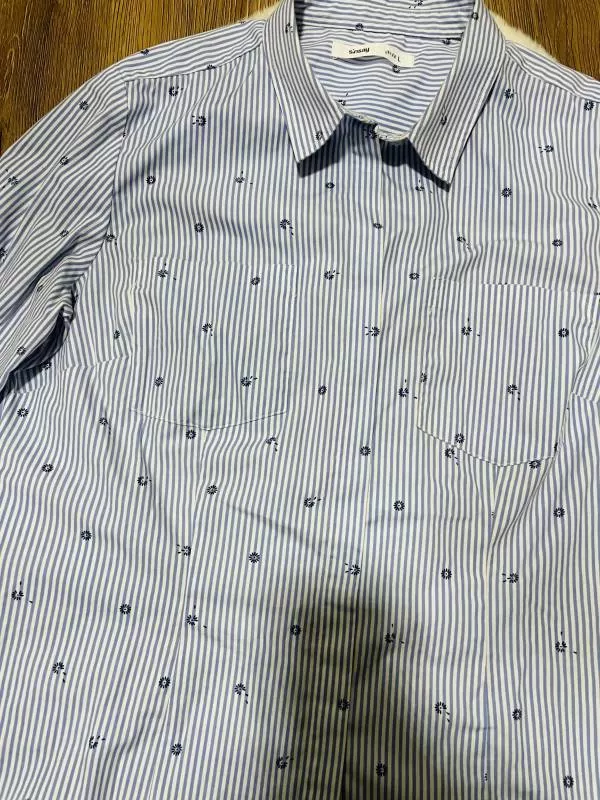Cămașă Sinsay M | Bleu, Normal, Bumbac - Image 3