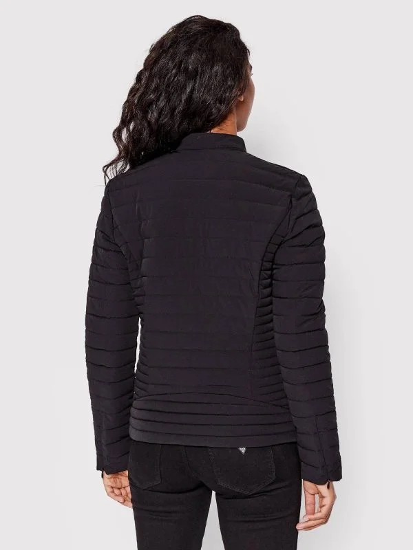 Geacă puffer Guess XS | Negru, Fără glugă, Poliamidă - Image 2