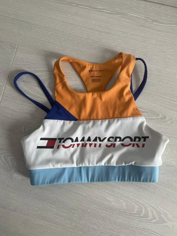 Bustieră sport Tommy Hilfiger EU 34 | Alb, Poliester - Image 3