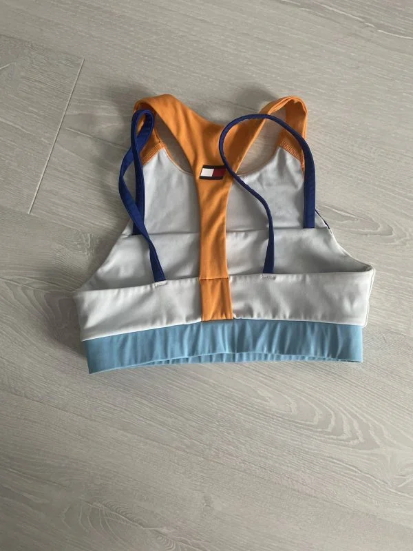 Bustieră sport Tommy Hilfiger EU 34 | Alb, Poliester - Image 4
