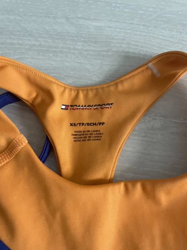 Bustieră sport Tommy Hilfiger EU 34 | Alb, Poliester - Image 5