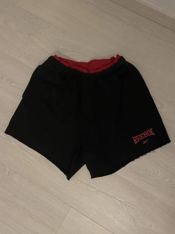Pantaloni sport Reebok EU 34 | Negru, Scurți - Image 5