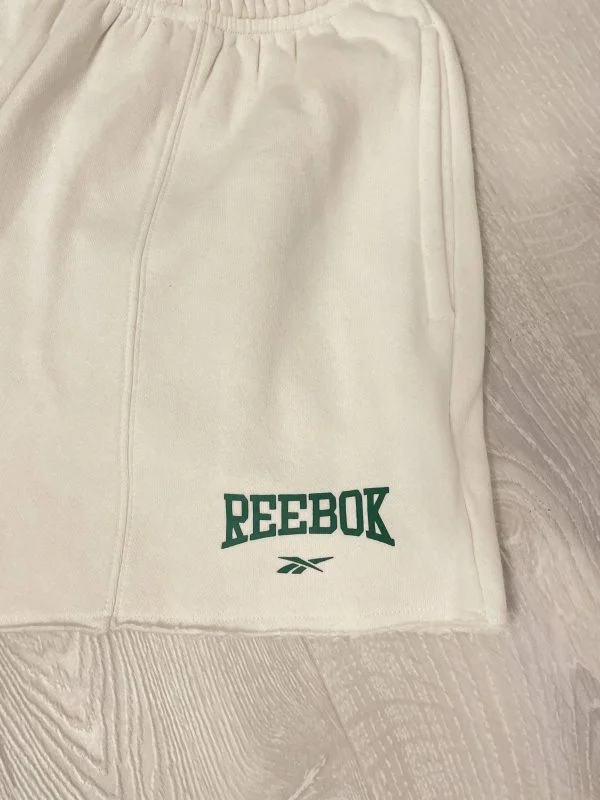 Pantaloni sport Reebok EU 34 | Alb, Scurți - Image 2