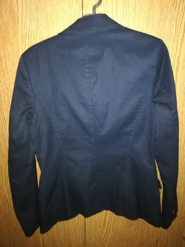 Sacou Esprit EU 36 | Albastru, Normal, Poliester - Image 3