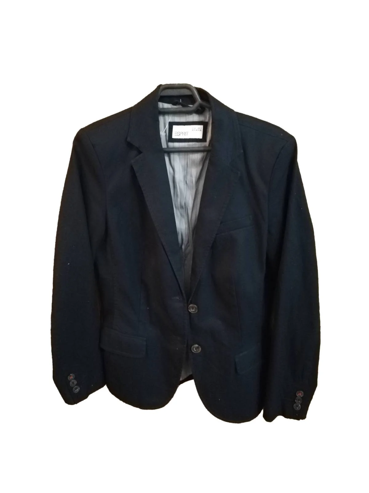 Sacou Esprit EU 36 | Albastru, Normal, Poliester