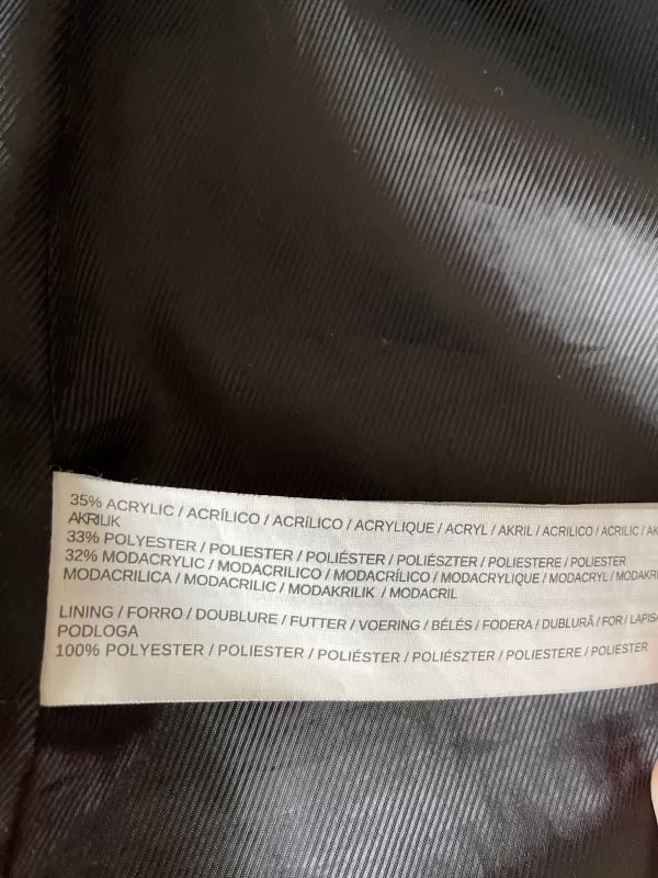 Geacă din blană Mango EU 34 | Turcoaz, Fără glugă, Blană artificială - Image 9
