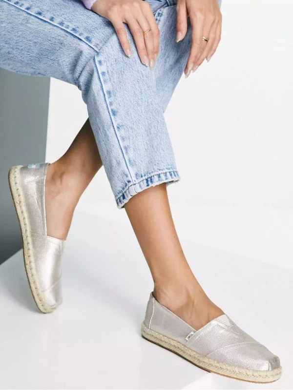 Espadrile TOMS EU 38.5 | Gri - Image 2