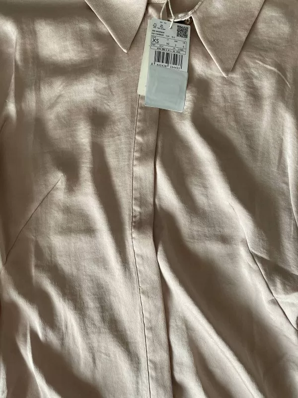 Cămașă Mango EU 34 | Roz, Normal, Poliester - Image 8