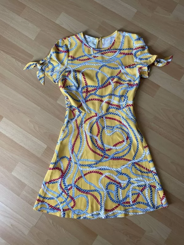 Rochie casual Mango EU 34 | Galben, Mini - Image 5