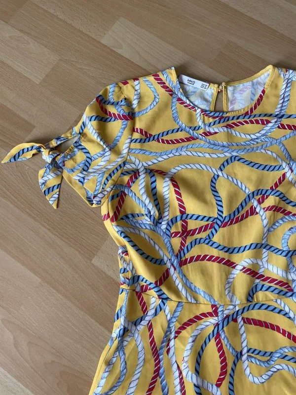 Rochie casual Mango EU 34 | Galben, Mini - Image 6