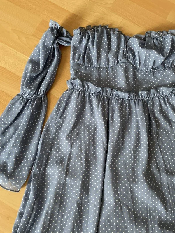Rochie casual NASTY GAL EU 34 | Bleu, Midi - Image 5