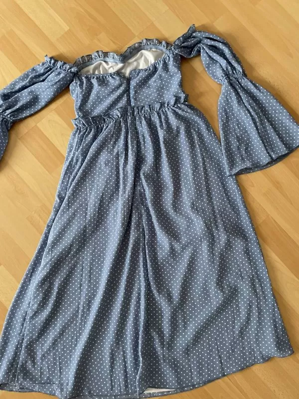 Rochie casual NASTY GAL EU 34 | Bleu, Midi - Image 3