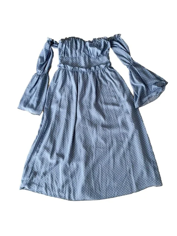 Rochie casual NASTY GAL EU 34 | Bleu, Midi