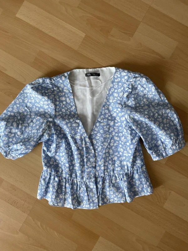Top Zara EU 34 | Bleu, Normal - Image 3