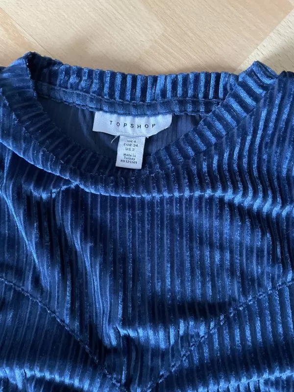 Top Topshop EU 34 | Albastru, Normal - Image 3