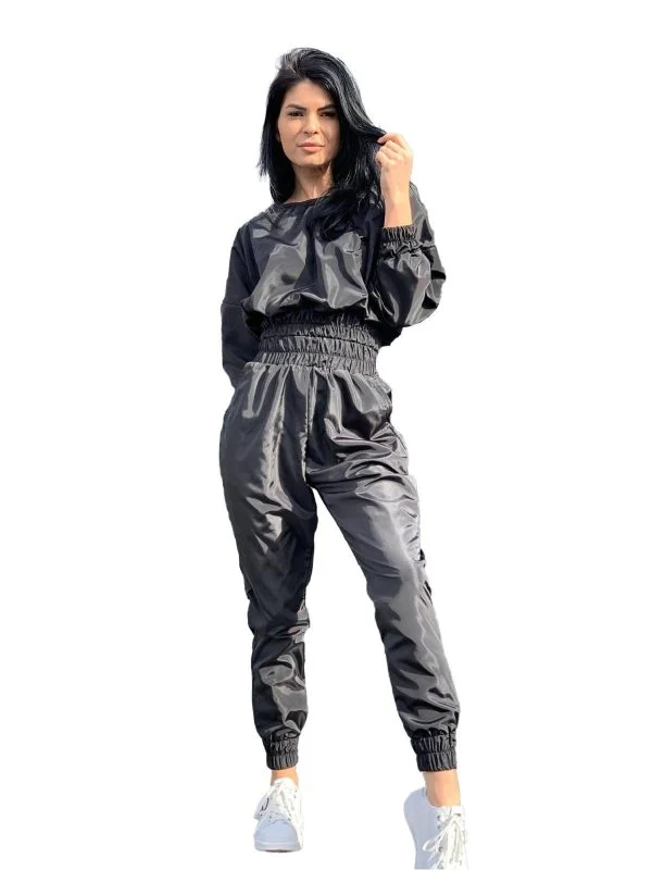 Costum cu sacou și pantaloni RAMONA BADESCU EU 38 | Negru