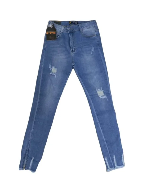 Blugi VIVIAN EU 30 | Albastru, Lungi, Denim