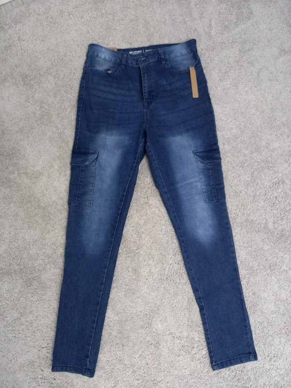 Blugi BELOVED EU 40 | Albastru, Lungi, Denim - Image 5