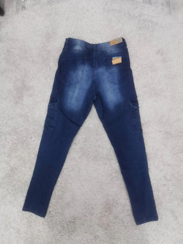Blugi BELOVED EU 40 | Albastru, Lungi, Denim - Image 2