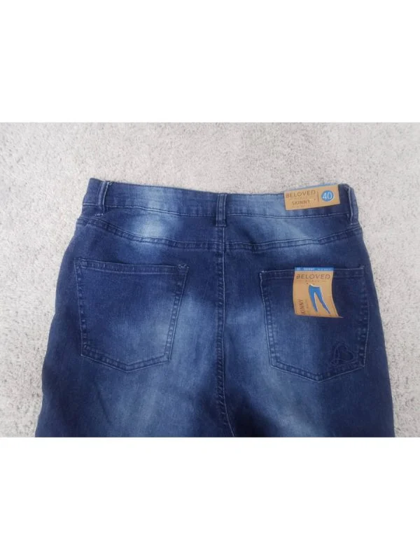 Blugi BELOVED EU 40 | Albastru, Lungi, Denim - Image 4