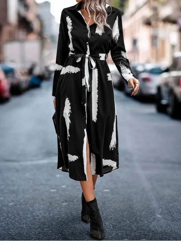 Rochie casual Shein EU 38 | Alb, Midi, Poliester - Image 4
