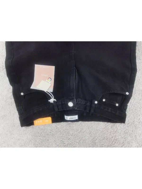 Blugi Pull&Bear EU 44 | Negru, Lungi, Denim - Image 4