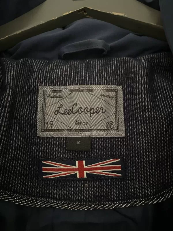 Geacă matlasată LEE COOPER EU 38 | Bleu, Cu glugă - Image 2