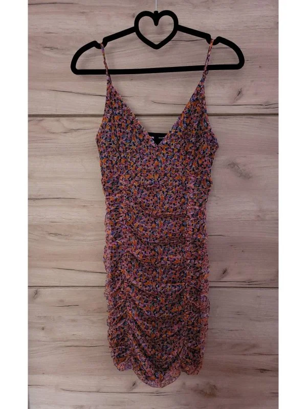 Rochie casual Sinsay M | Multicolor, Mini, Poliester - Image 4