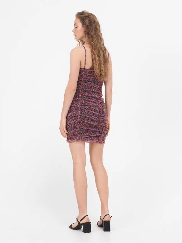 Rochie casual Sinsay M | Multicolor, Mini, Poliester - Image 2