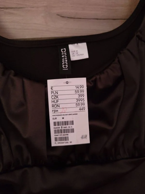 Rochie casual H&M M | Maro, Mini, Poliester - Image 5