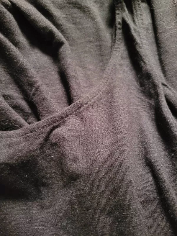 Rochie de plajă H&M S | Negru, Maxi, Bumbac - Image 6