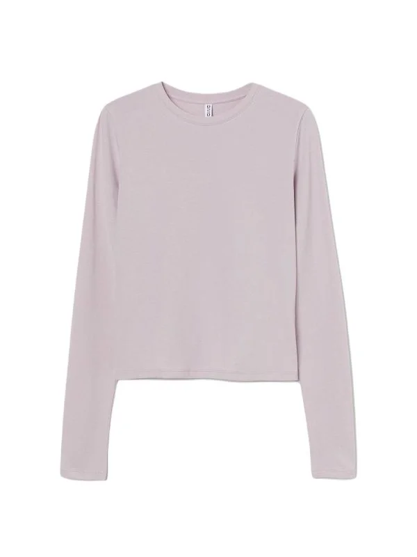 Bluză H&M S | Mov, Normal, Bumbac