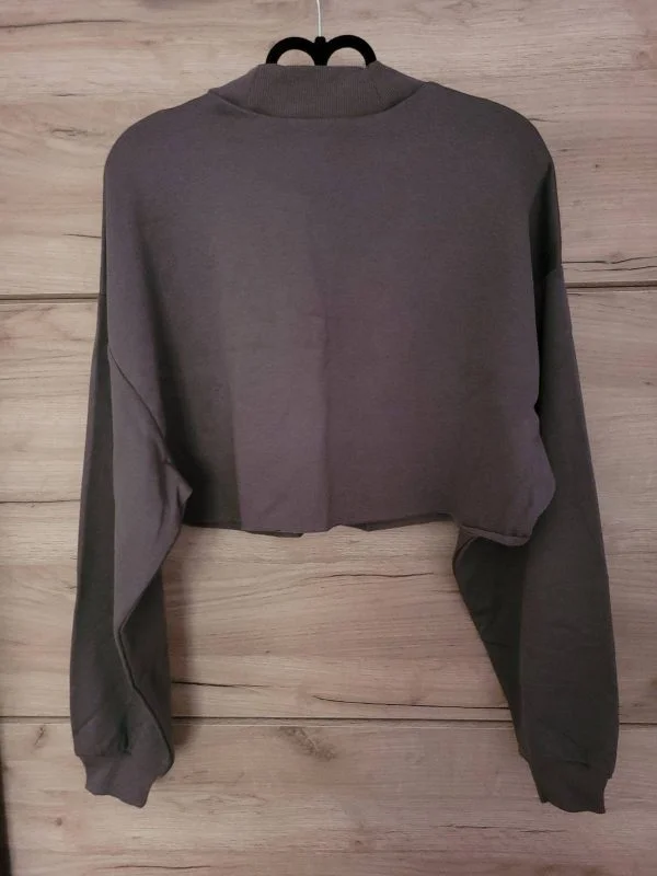 Bluză H&M M | Gri, Normal, Bumbac - Image 4