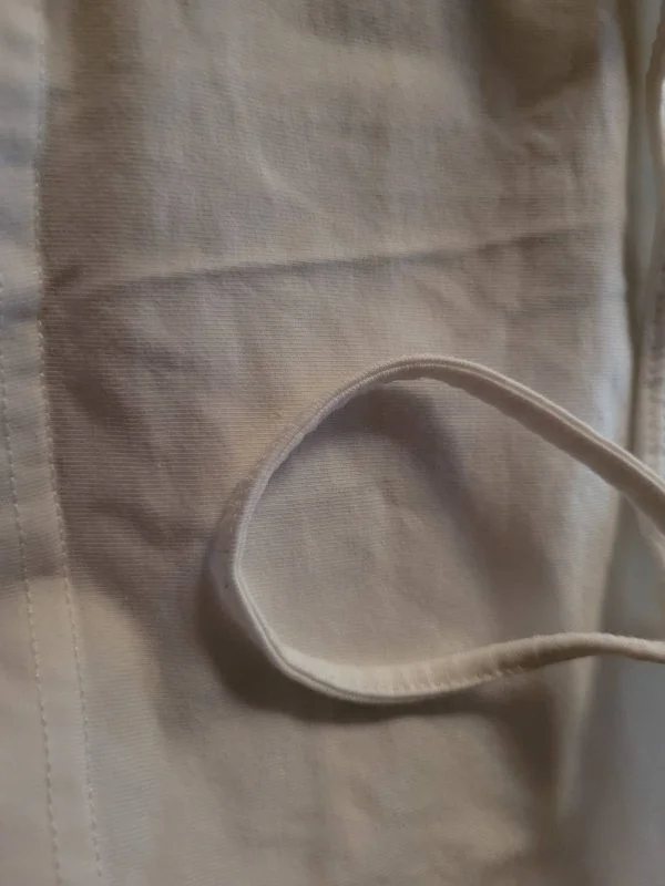 Top H&M XS | Alb, Normal, Bumbac - Image 8