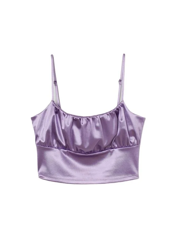 Top H&M XS | Mov, Normal, Poliester