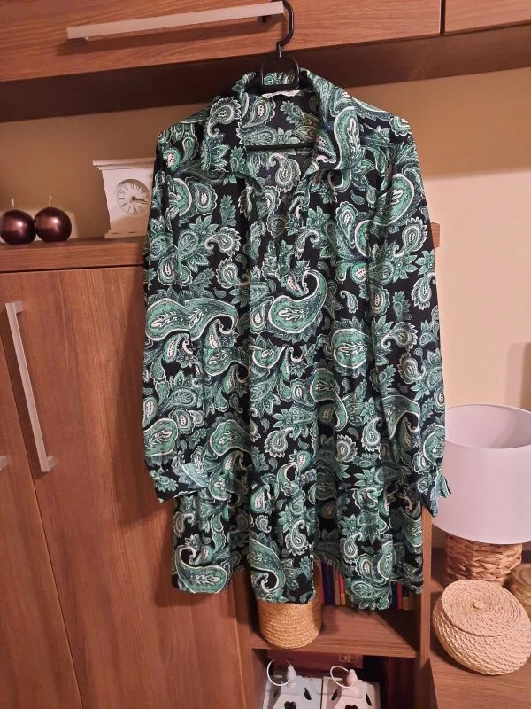 Rochie casual Stradivarius L | Verde, Mini - Image 5