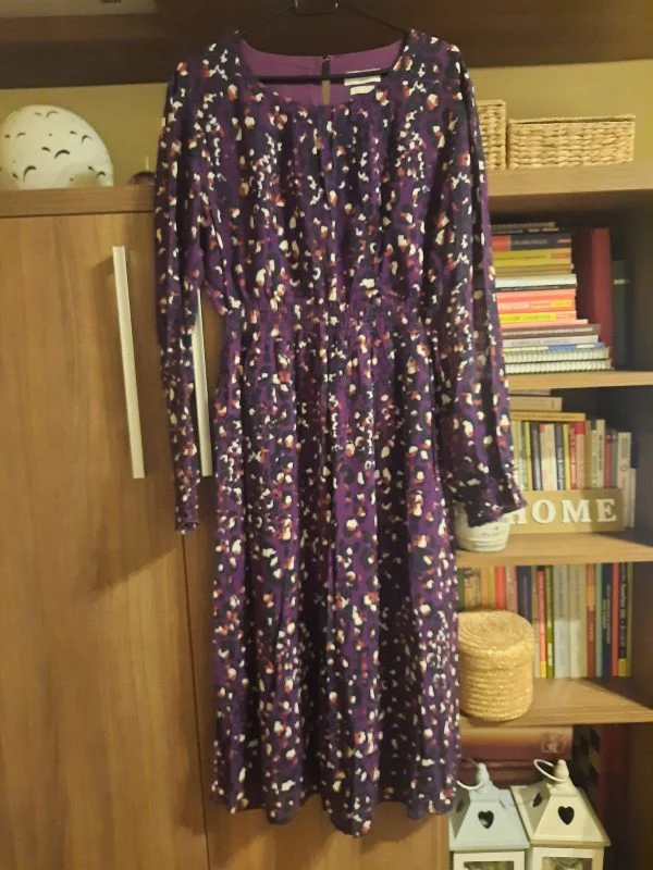 Rochie casual RICH&ROYAL EU 40 | Mov, Midi, Mătase - Image 2